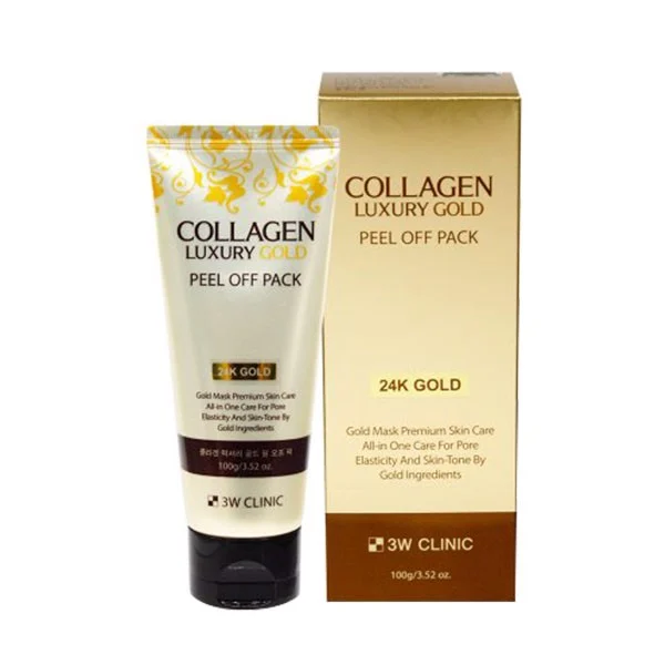 Mặt Nạ Vàng 3W Clinic Collagen Luxury Gold Peel Off Pack 100g