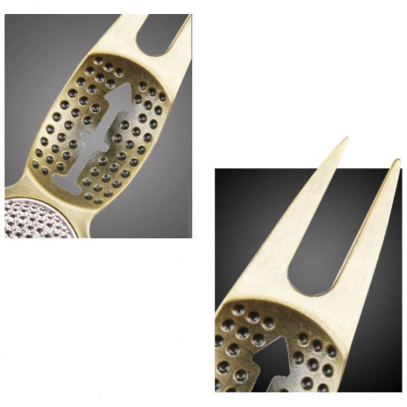 Golf  Repair Tool,  Metal Detachable Golf Ball Marker, Golf Ball Alignment Tool