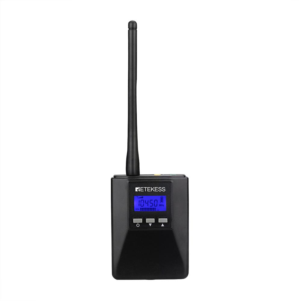 Hệ thống hướng dẫn tham quan máy phát FM di động Retekess TR506 cho hướng dẫn viên