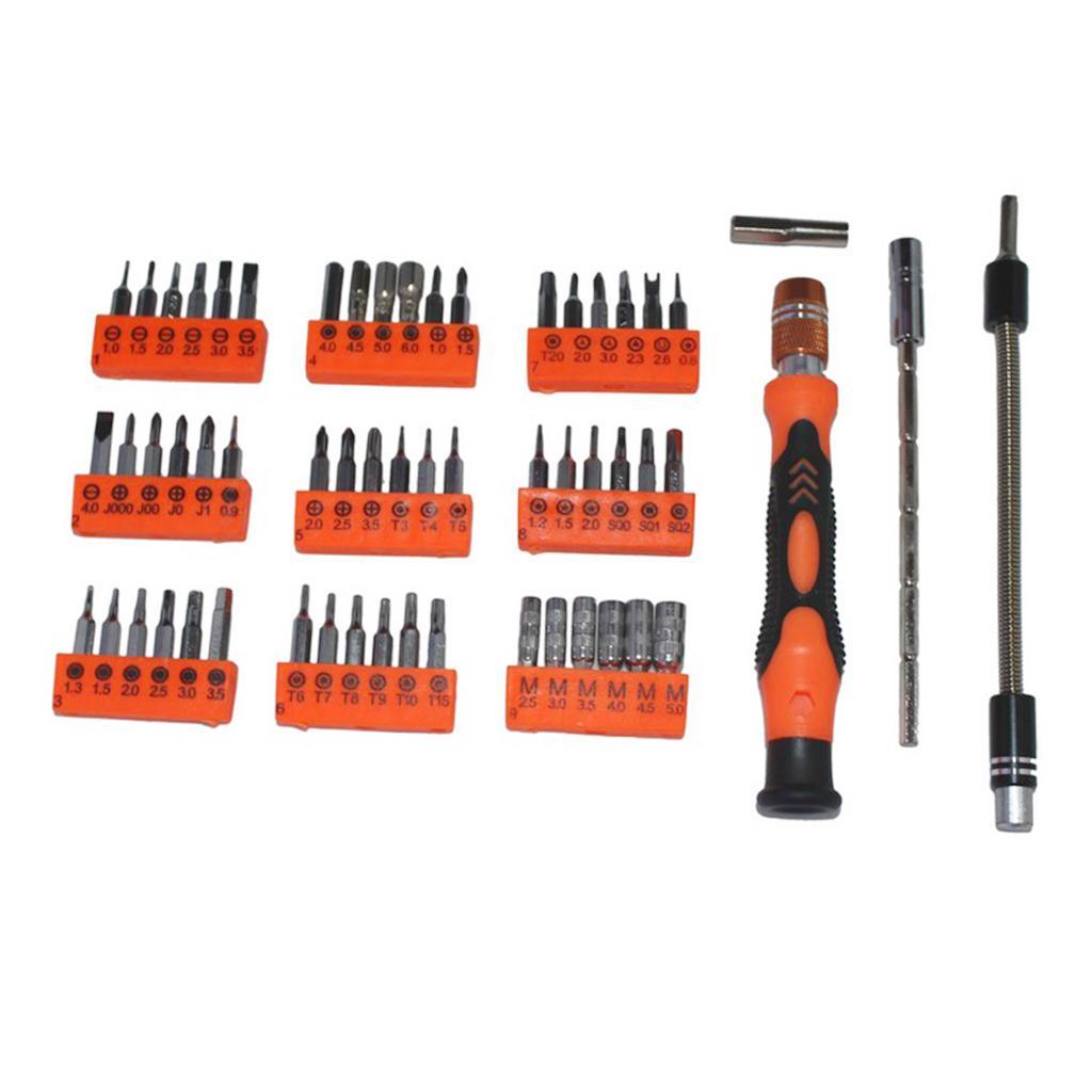58-in-1 Precision Screwdriver Set Repair Tools Kit for Watch PC Micro Hobby
