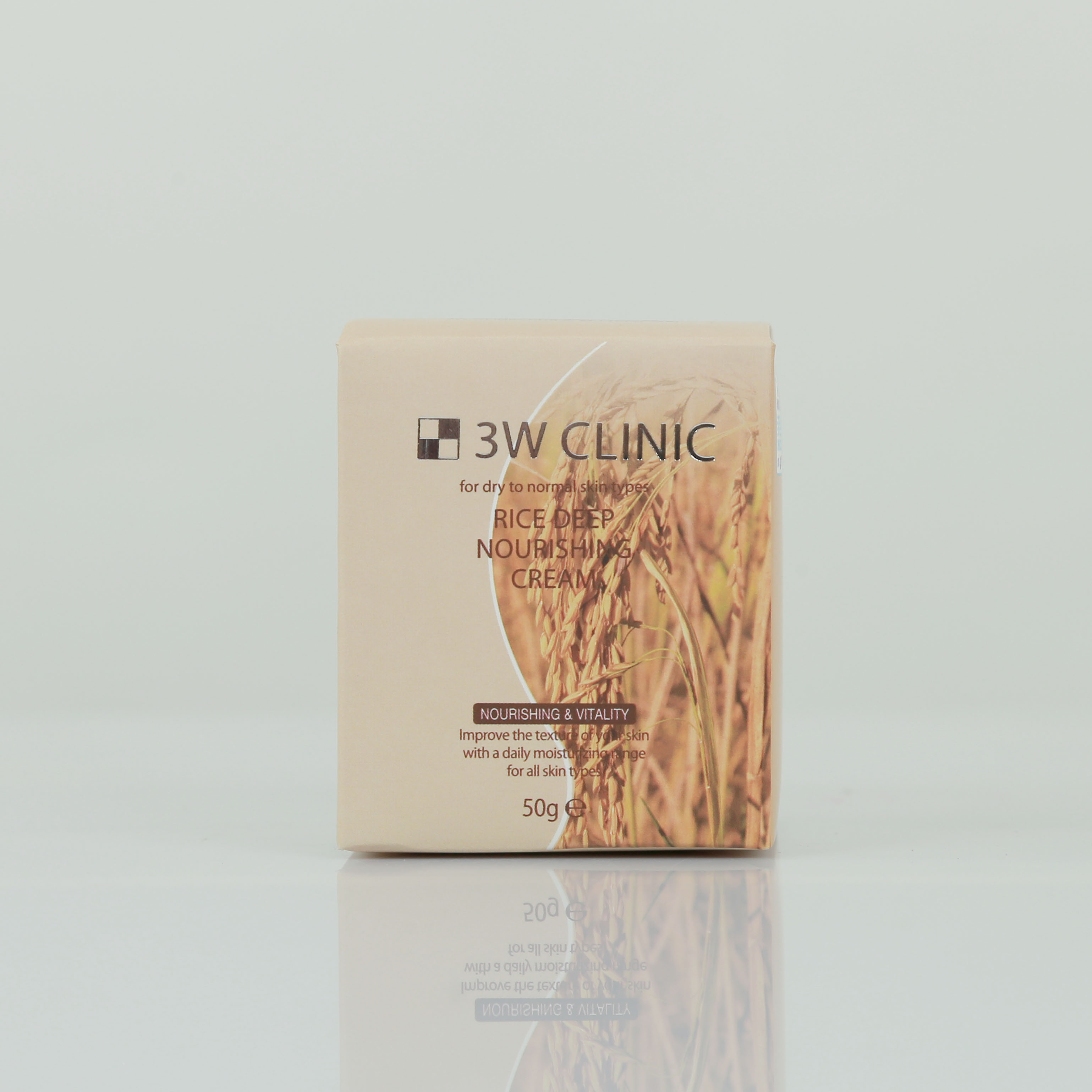 Kem dưỡng sâu gạo 3w Clinic RICE DEEP NOURISHING CREAM