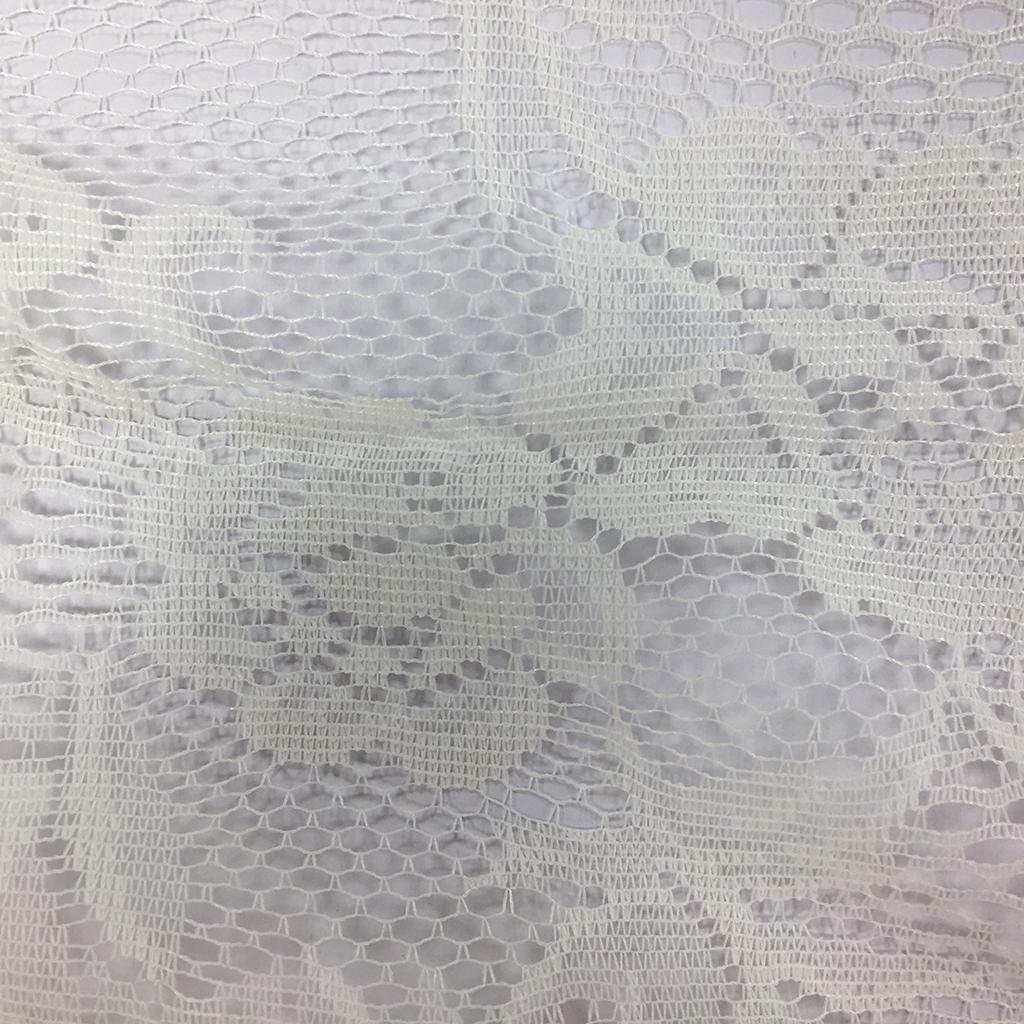 2 Piece Polyester Lace Window Curtain