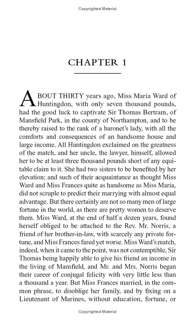 Sách ngoại văn: Mansfield Park