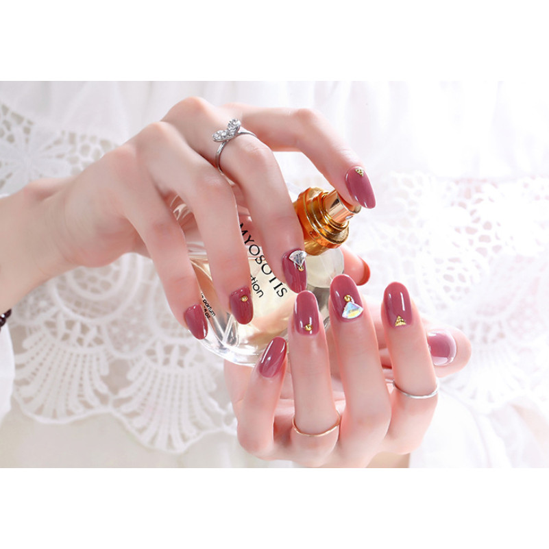 Bộ 24 móng tay giả nail thơi trang như hình