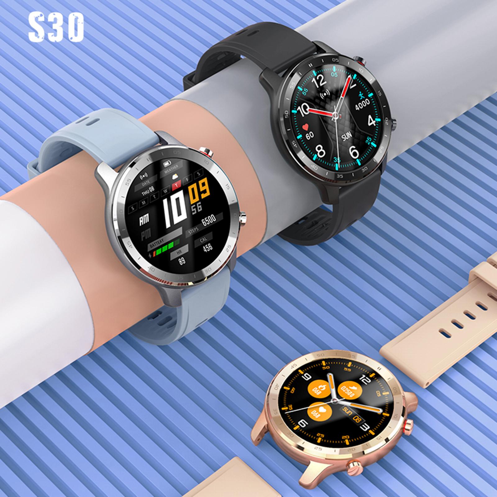 Sports Round Smart Watch 1.28'' IP67 Waterproof Fitness Tracker