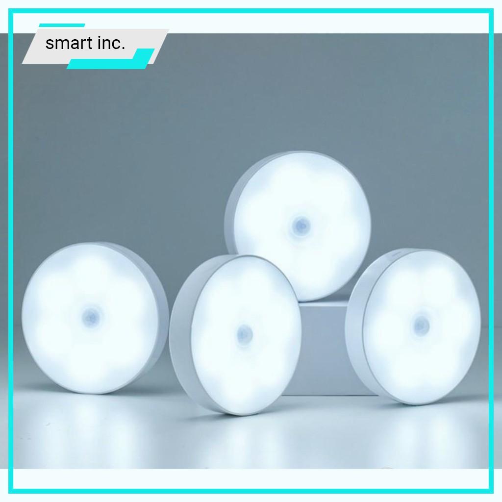 Đèn Led Ngủ Tự Sáng Ban Đêm Cảm Biến Chuyển Động Dán Tường Sạc Pin