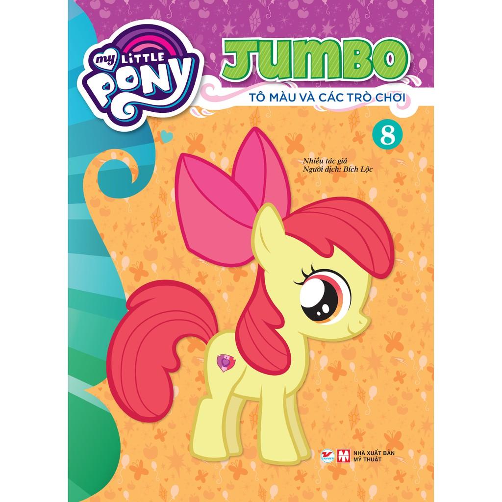 Tô Màu - My Little Pony - Jumbo Tô Màu Và Các Trò Chơi 8 - Bản Quyền