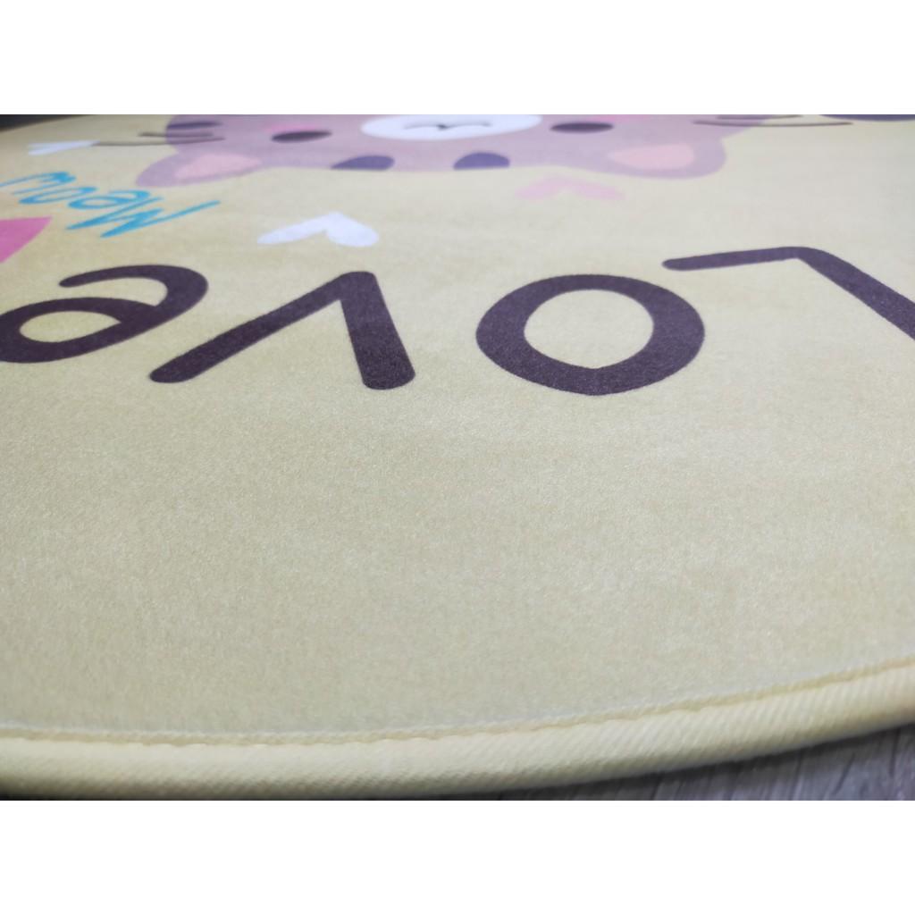 Tấm Lót Thấm Hút Nước Tiểu, Cai Tả Cho Bé - Giúp Bé Yêu Ngủ Ngon - Màu Vàng, Kích thước 100*100 cm
