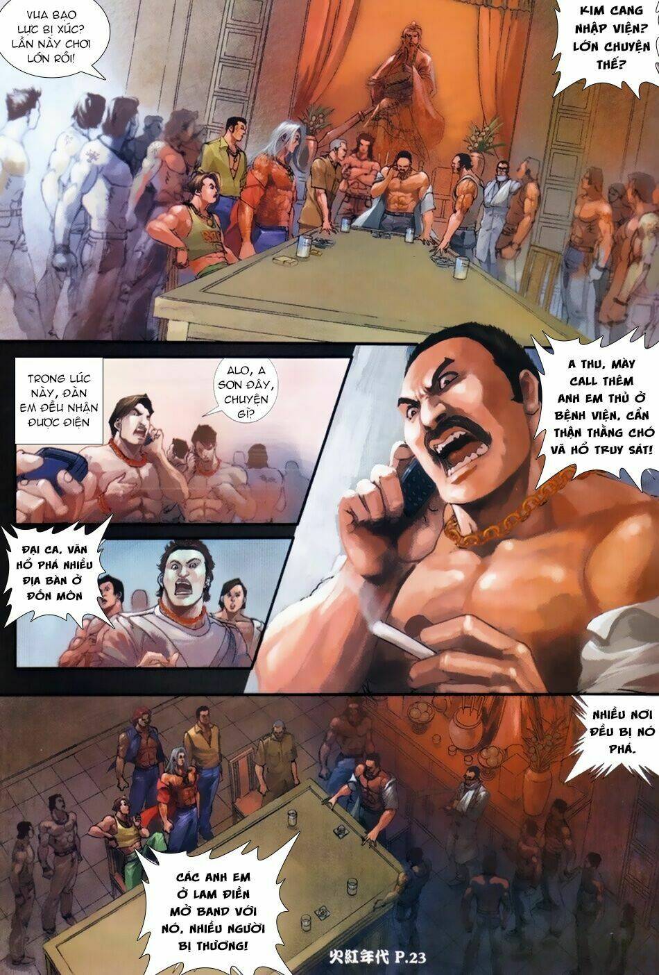 hỏa hồng niên đại hắc cốt đường chapter 38 21