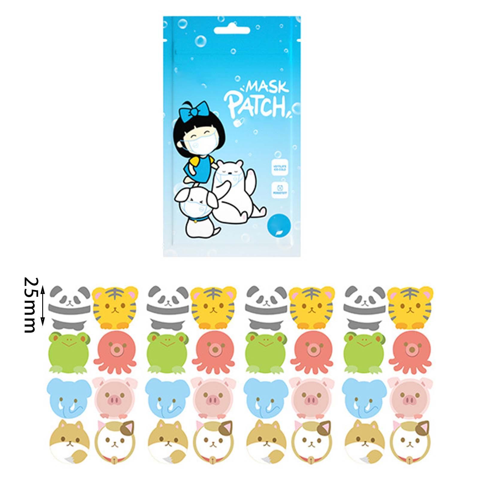 64 Pieces Cute  Stickers Scented Decor Easy to Use Removal