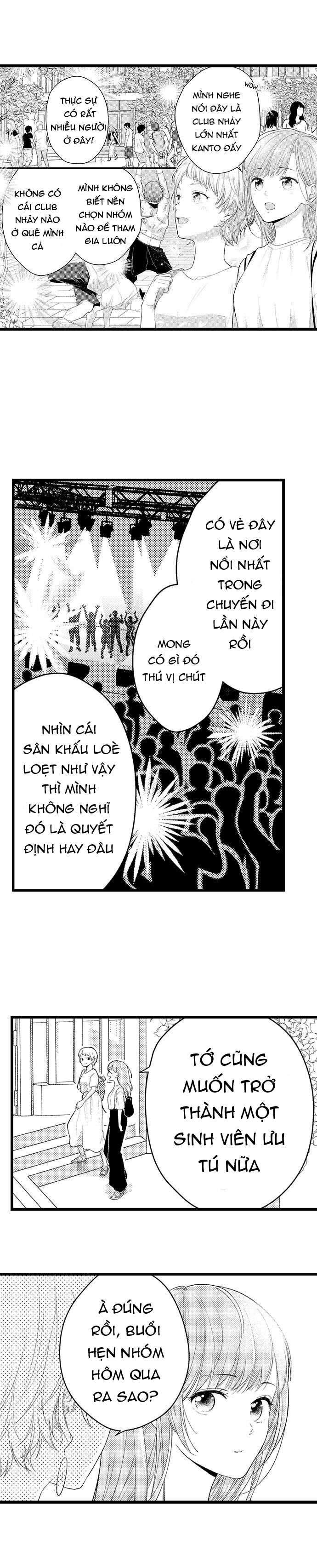 chỉ 3 giây sau, anh ấy như biến thành quái thú chapter 4.1 3