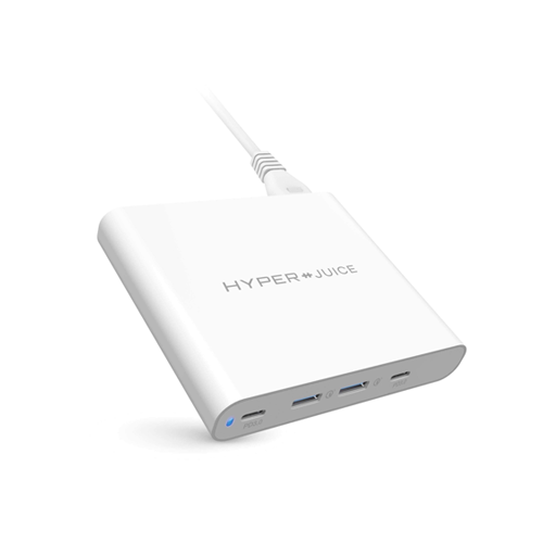 SẠC ĐA CỔNG CHO MACBOOK, SURFACE HYPERJUICE 87W/96W DUAL USB-C/USB A QC3.0 PD87-2C2A HÀNG CHÍNH HÃNG