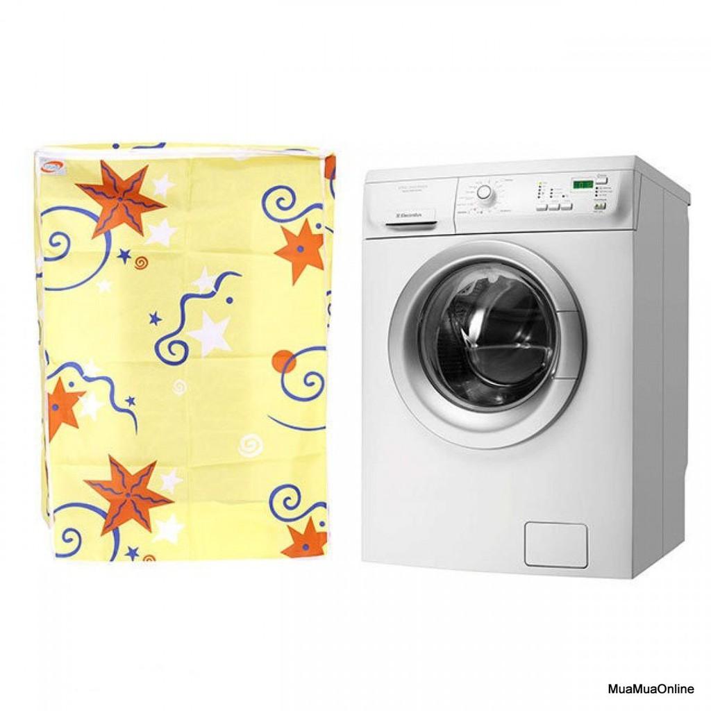 Áo Trùm Máy Giặt Cửa Trước Vải Satin Cao Cấp
