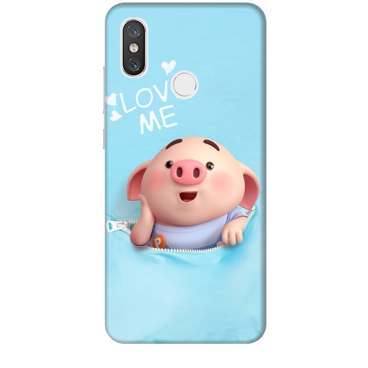 Ốp lưng dành cho điện thoại XIAOMI MI 8 Heo Tình Yêu