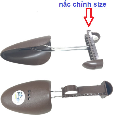 Form giày nam nâu tùy chỉnh size chuyên dụng size 38-45