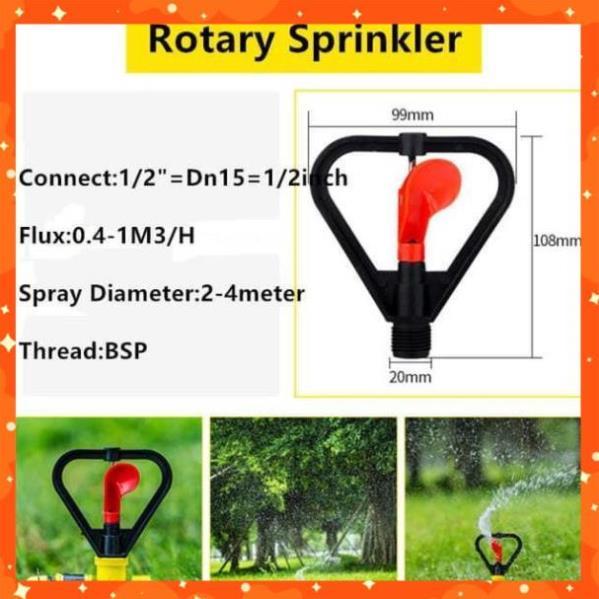 Combo 5 Béc Tưới Cây Phun Mưa Hình Trái Tim Cho Vườn Cây 206851-2a