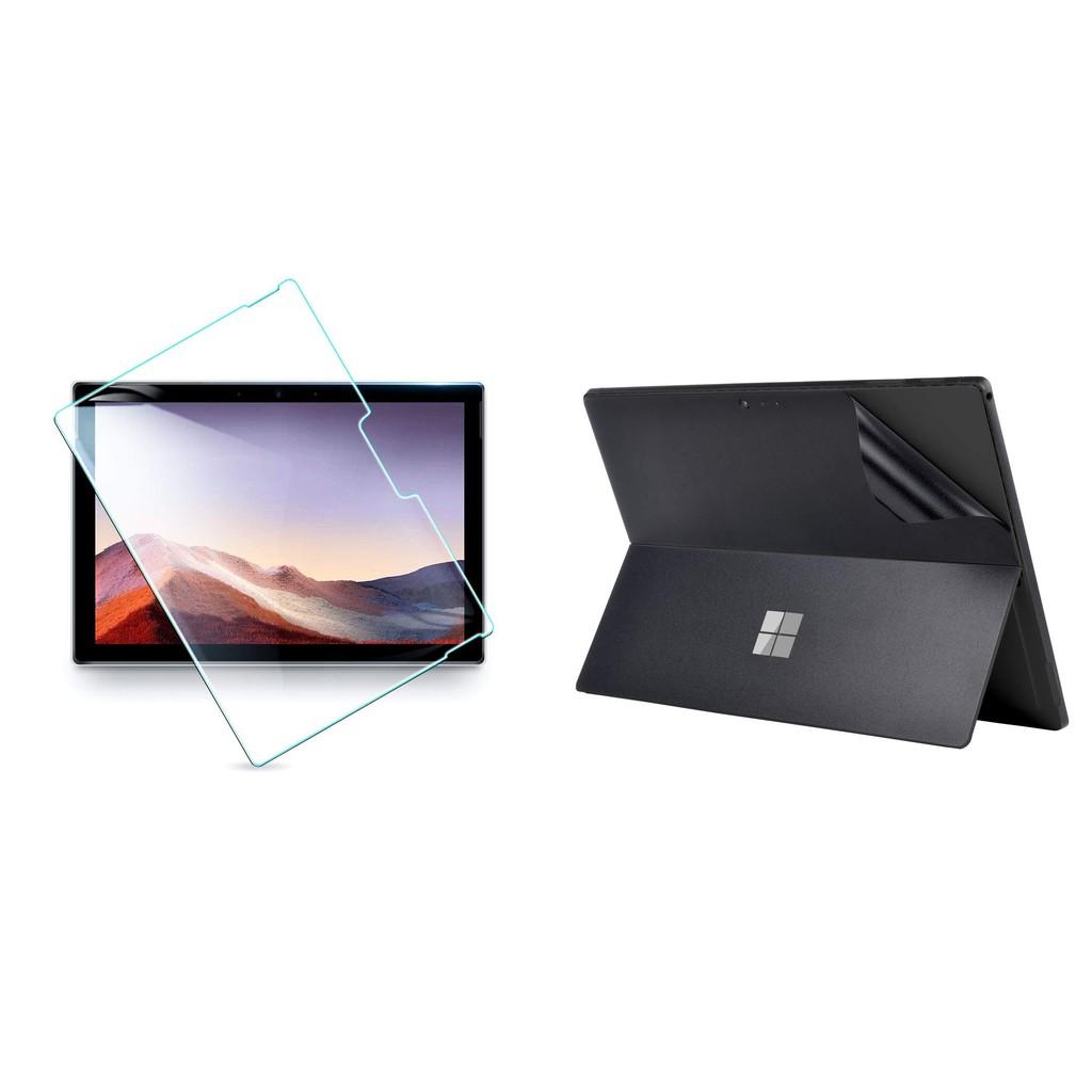 Bộ kính cường lực + dán lưng Surface Pro 4,5,6,7 chính hãng JRC