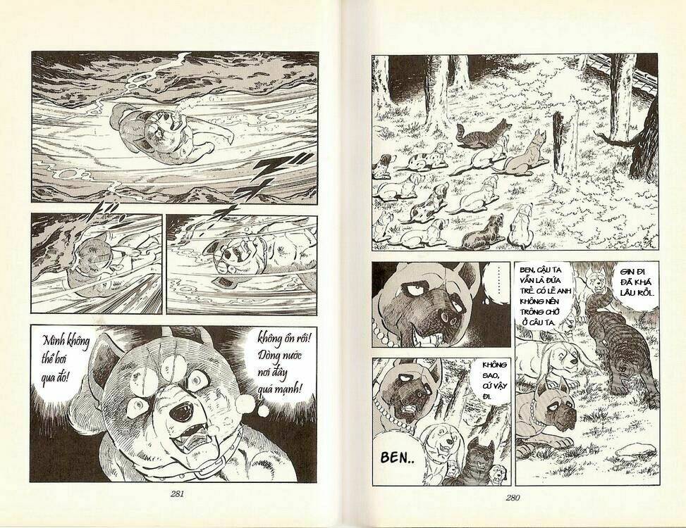 chú chó có nghĩa - ginga nagareboshi gin chapter 18 8