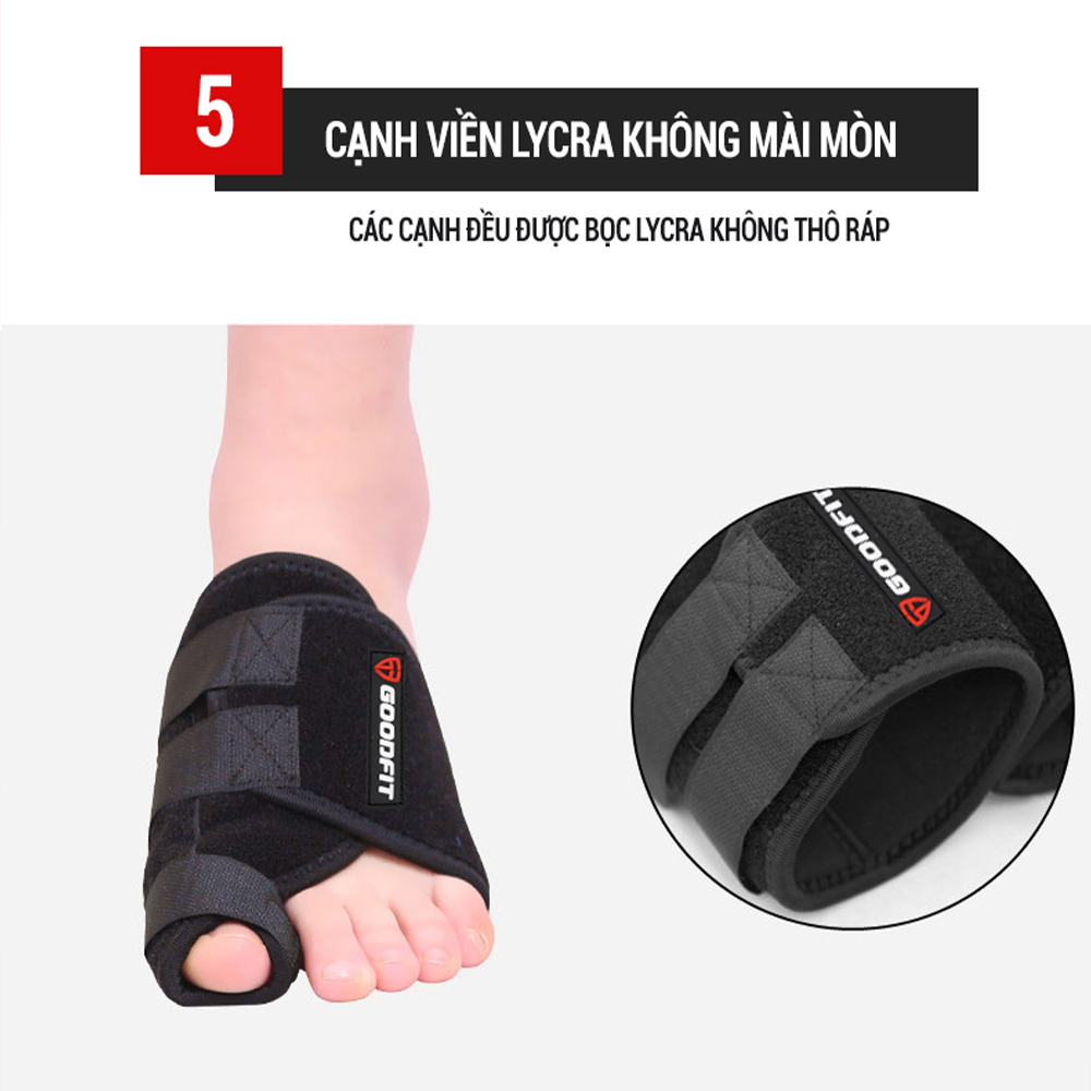 Nẹp ngón chân cái, nẹp bàn chân hỗ trợ định hình ngón chân GoodFit GF617A