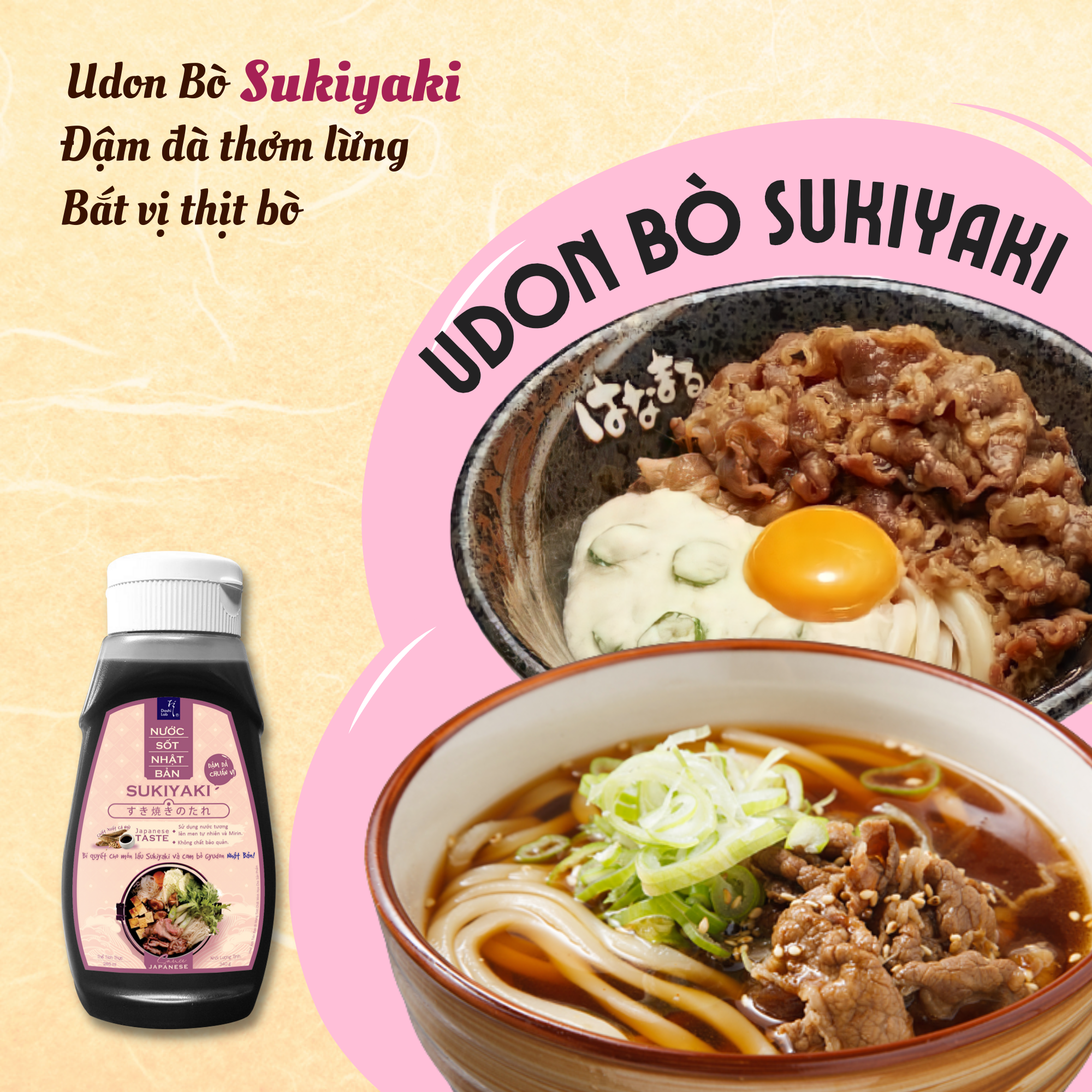 Mì Udon Nhật Bản Cao Cấp Ogawa Seimen 200g