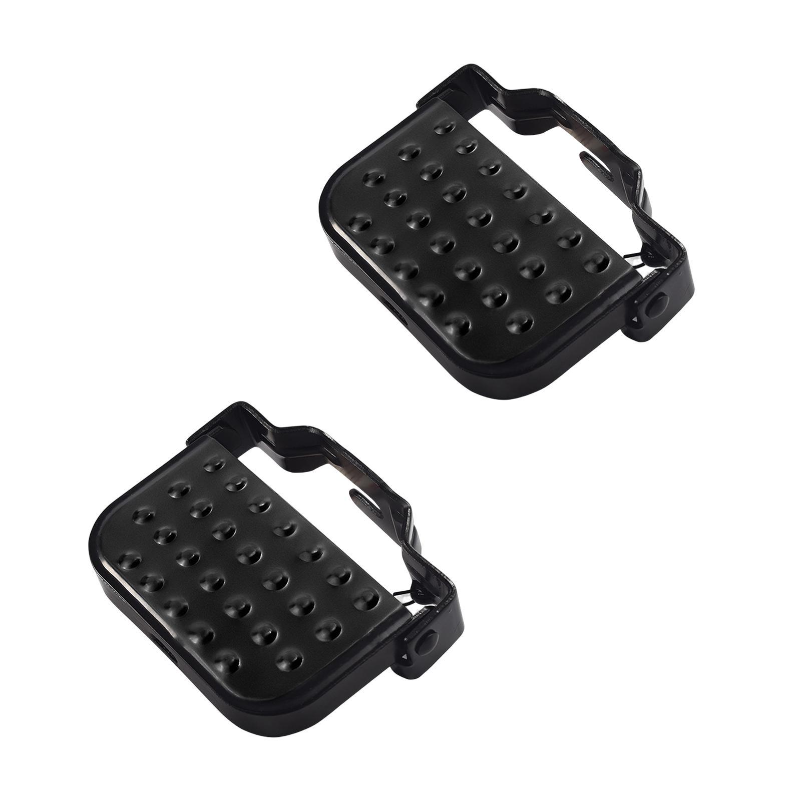Rear Pedals Foldable Non Slip Rear Seat Footrest Cycling Accessories