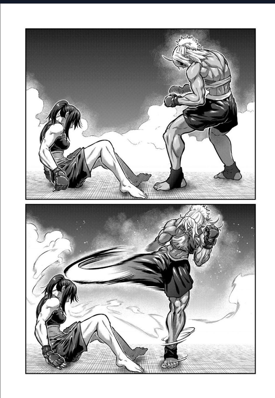 isshou senkin - sàn đấu điên rồ chapter 39 16