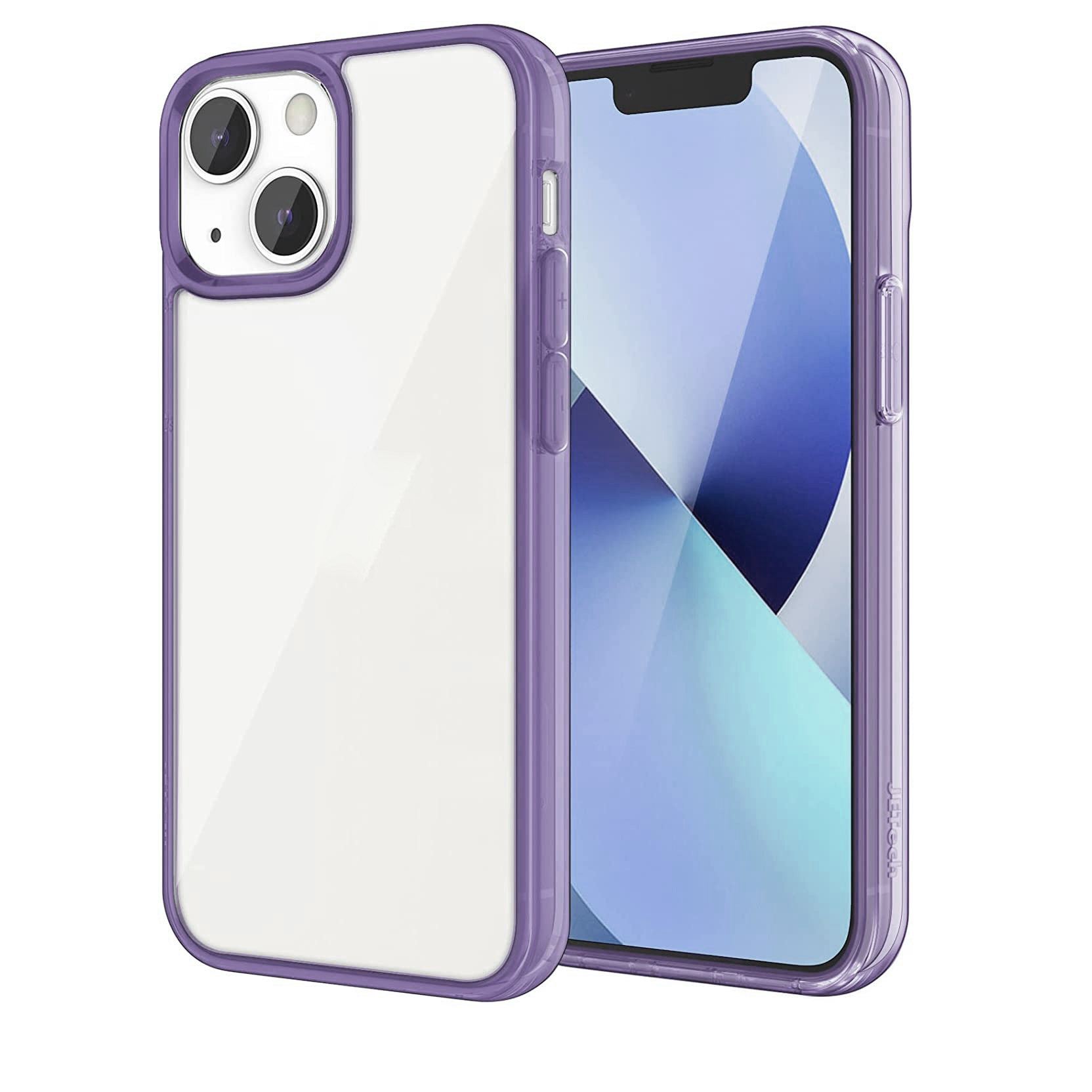 Ốp lưng trong suốt viền màu cho iPhone 14 Plus hiệu Likgus Simple But Unique chống sốc, chống chịu mọi va đập - hàng nhập khẩu