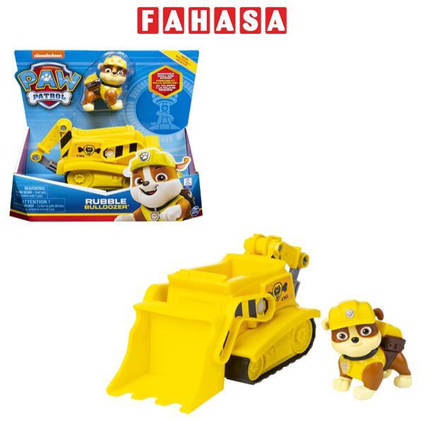 Đồ Chơi Xe Cứu Hộ Cơ Bản Paw Patrol 6069057 - Rubble Bulldozer