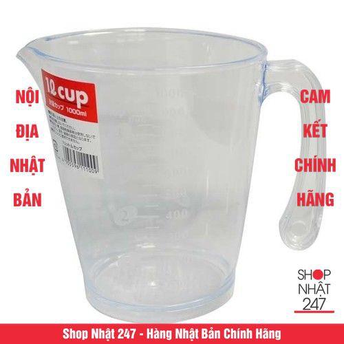 Ca đong đa năng có chia vạch 1.0L - Hàng nội địa Nhật Bản | Made in Japan