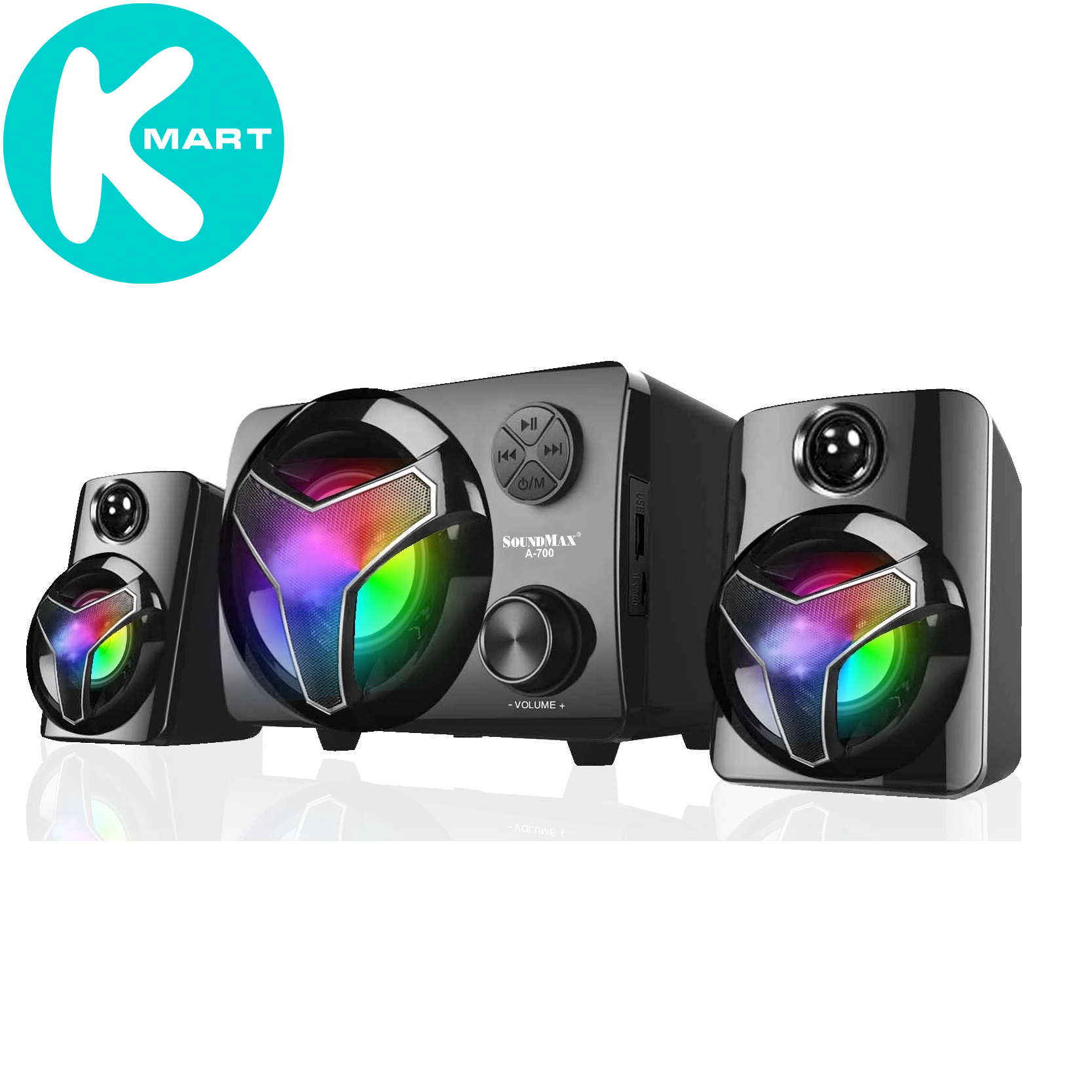 Loa Vi Tính SoundMax A 700 2.1 16W - Hàng Chính Hãng