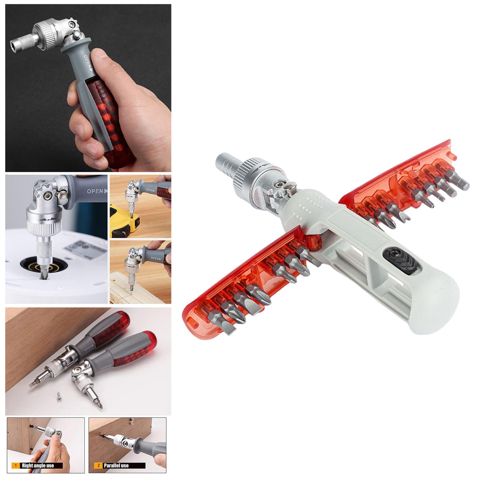 Ratchet Screwdriver Hand Tools for Emergency Office Outdoor Work Home Maintenance