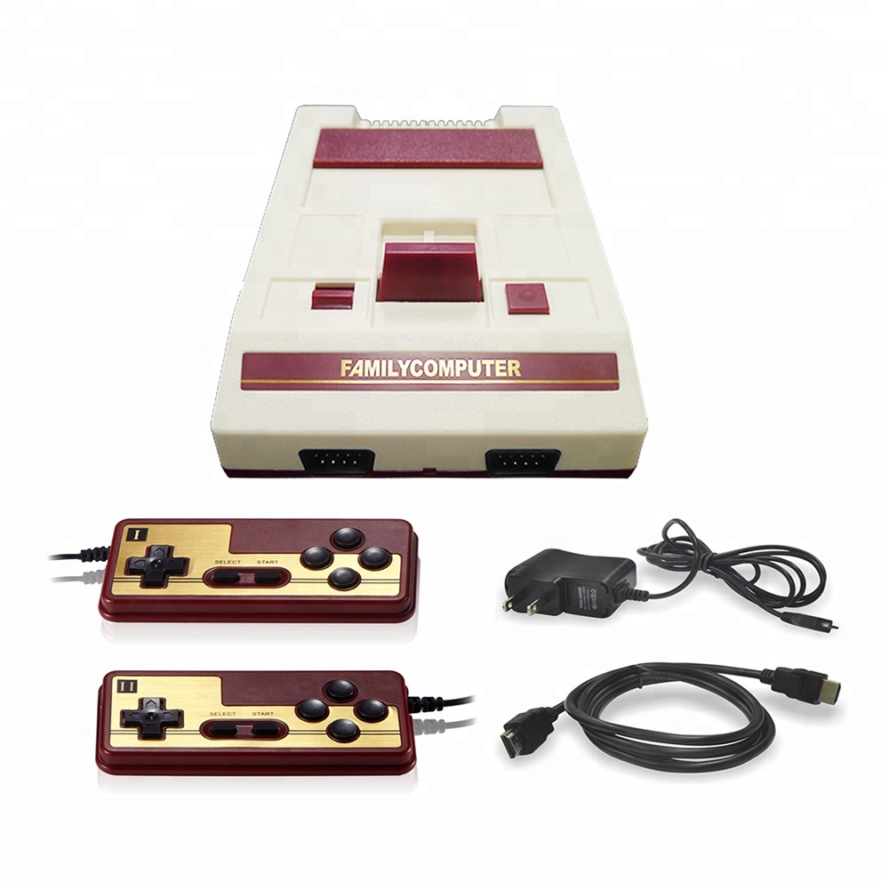 Máy chơi game cầm tay 4 nút Family Computer Mini HDMI 621NES