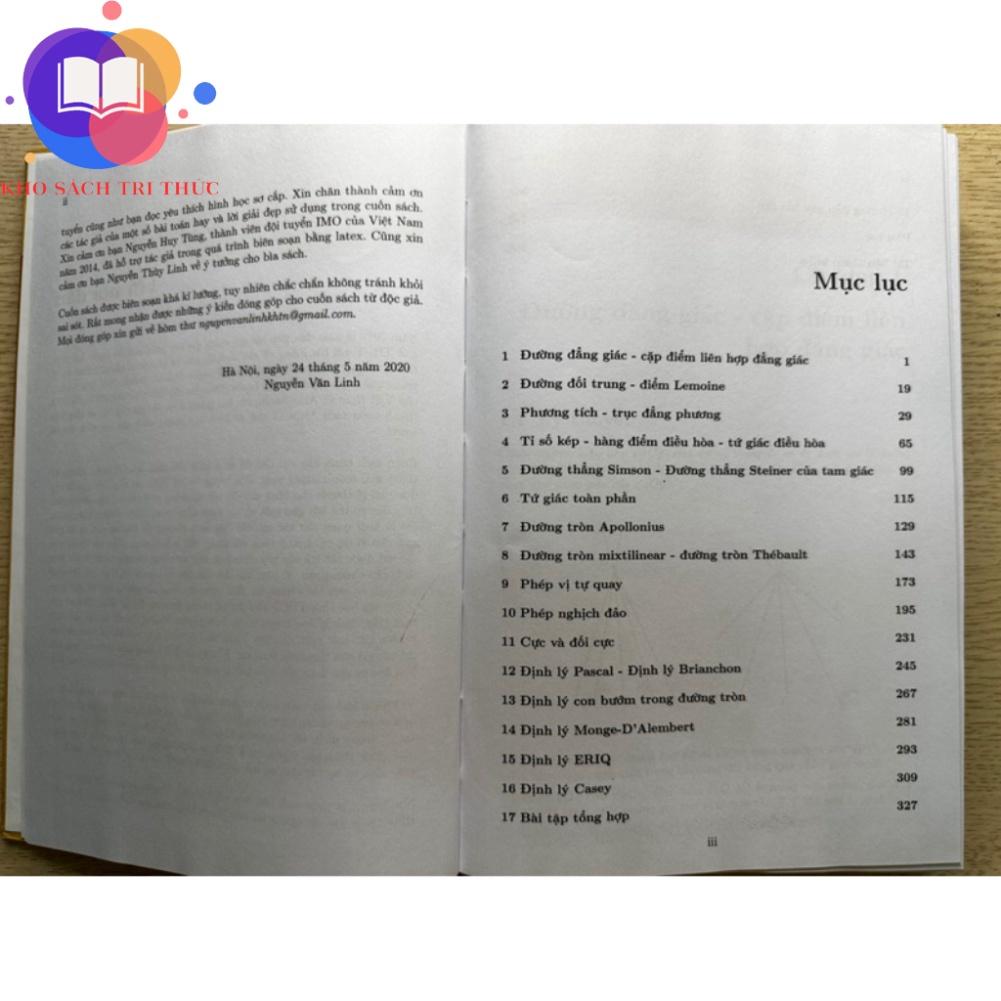 Sách - Một số chủ đề hình học phẳng dành cho học sinh chuyên Toán