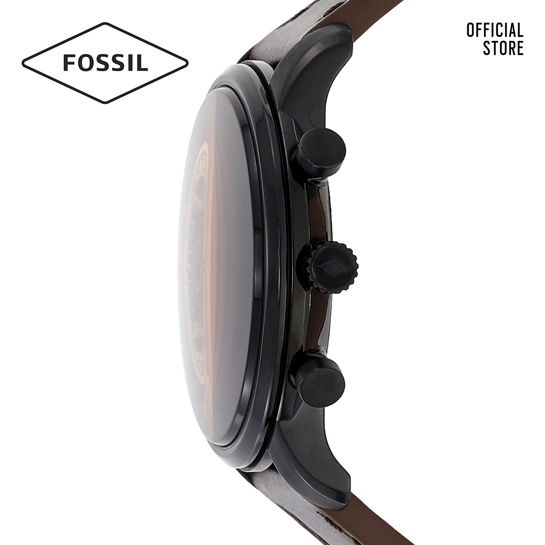 Đồng hồ nam FOSSIL dây da Goodwin FS5529 - màu nâu