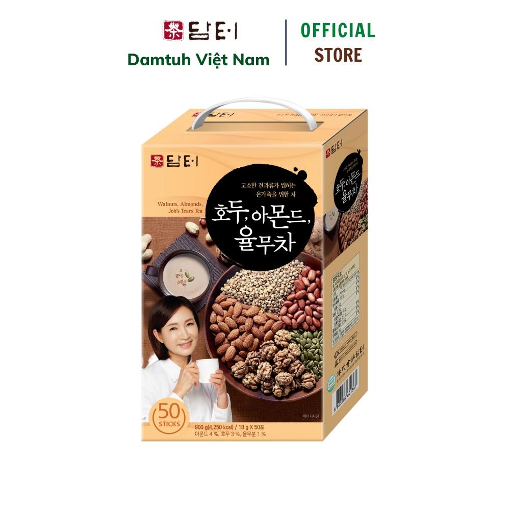 Bột Ngũ Cốc 5 Loại Hạt Damtuh Hàn Quốc - Hộp 50 Gói