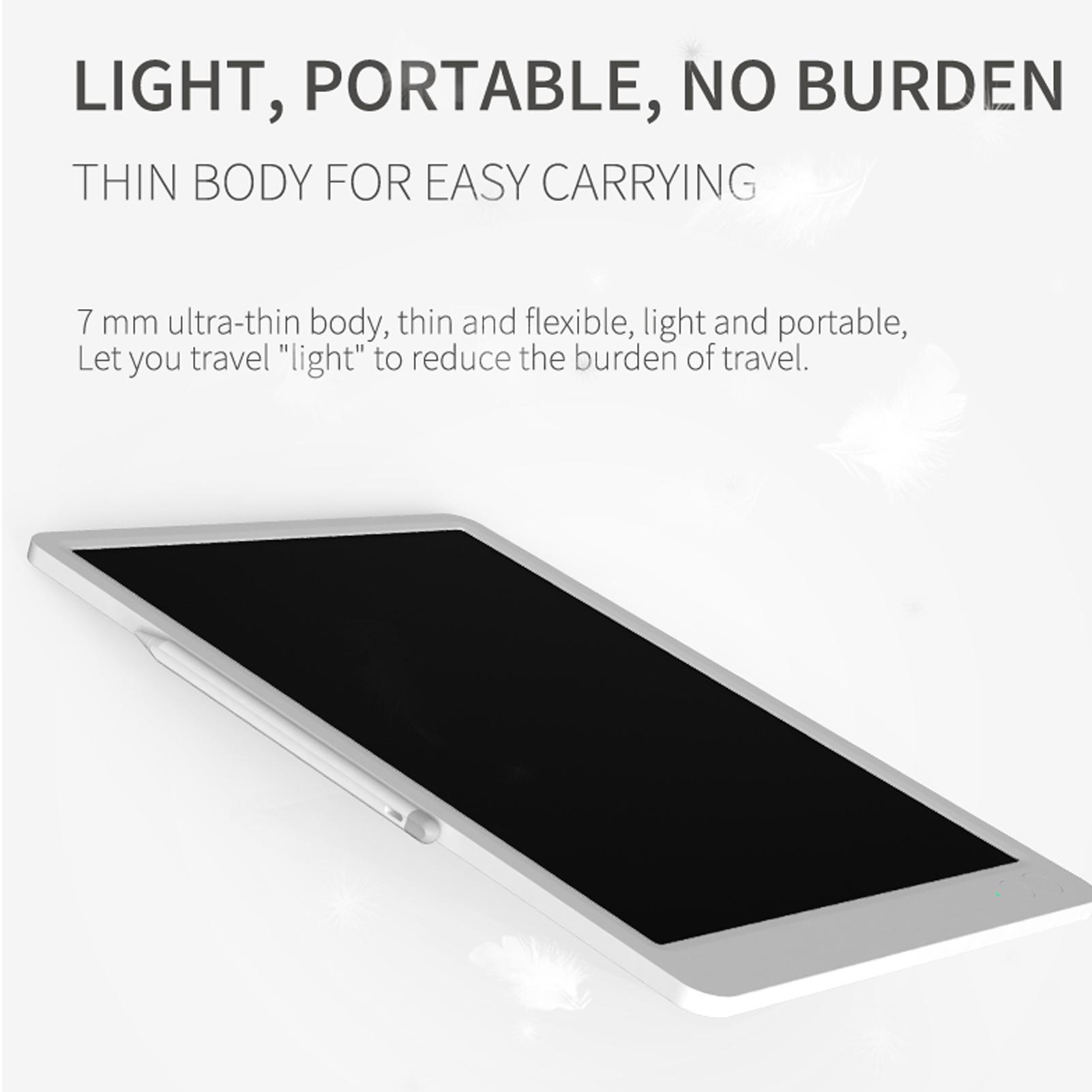 Bảng viết & vẽ Doodle màn hình LCD dành cho Gia đình, Trường học, Văn phòng, 13,5 inch