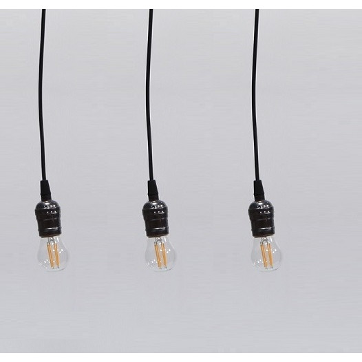 Bộ 3 dây đèn thả cổ điển Vintage bóng led Edison G45 4W