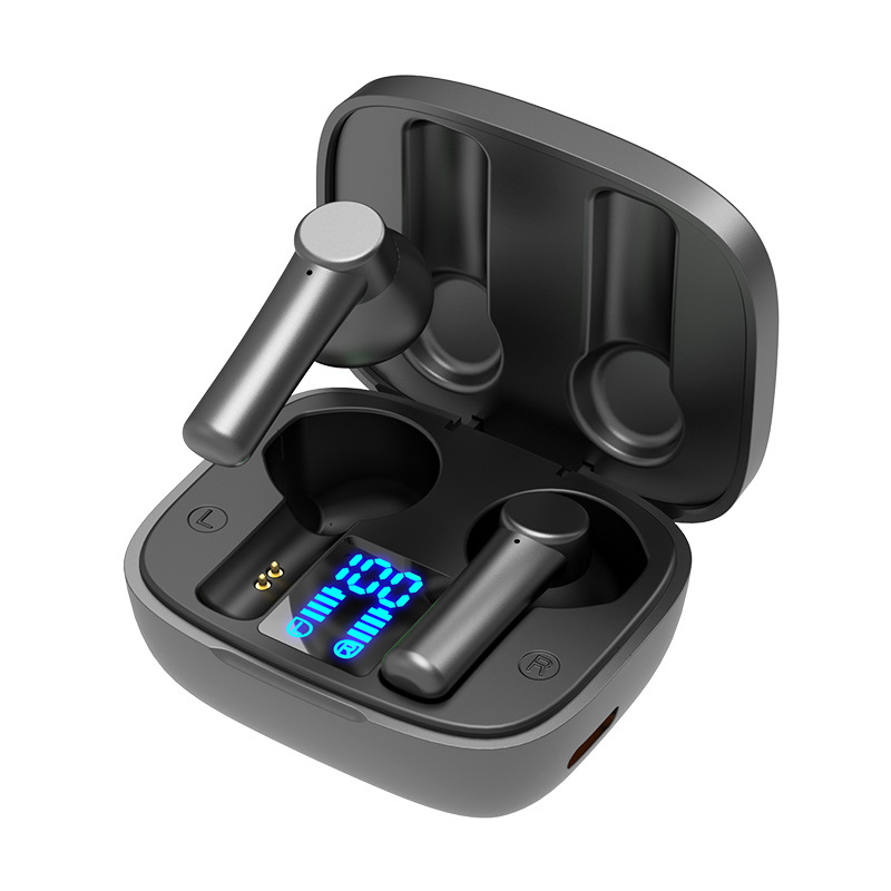 Tai Nghe Bluetooth Nhét Tai Không Dây True Wireless Earbuds PKCB Có Micro Đàm Thoại Cảm Ứng Vân Tay Thông Minh Bluetooth 5.0 - Hàng Chính Hãng 