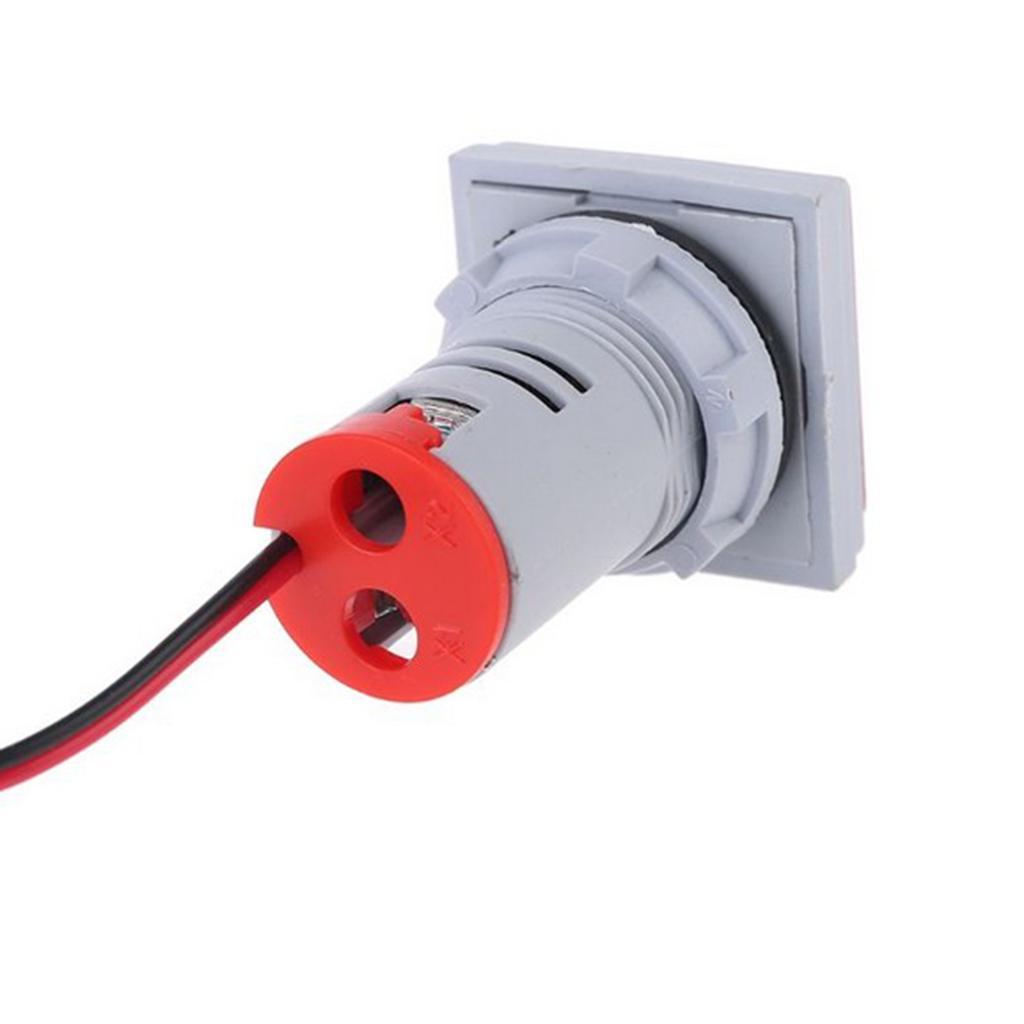 4Pcs Square LED Digital Hertz Meter Voltage Current Frequency Indicators