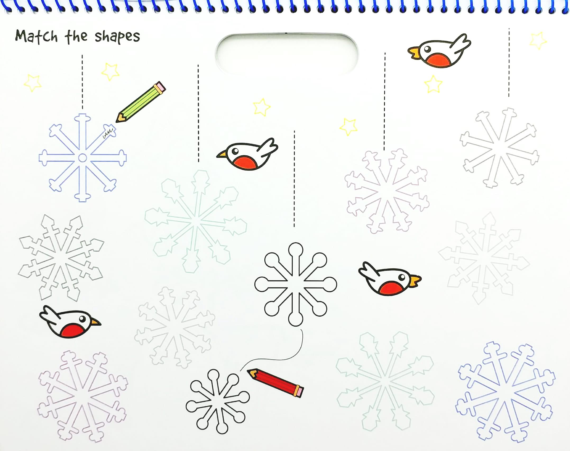 Large Doodle Book - My Big Snowflake