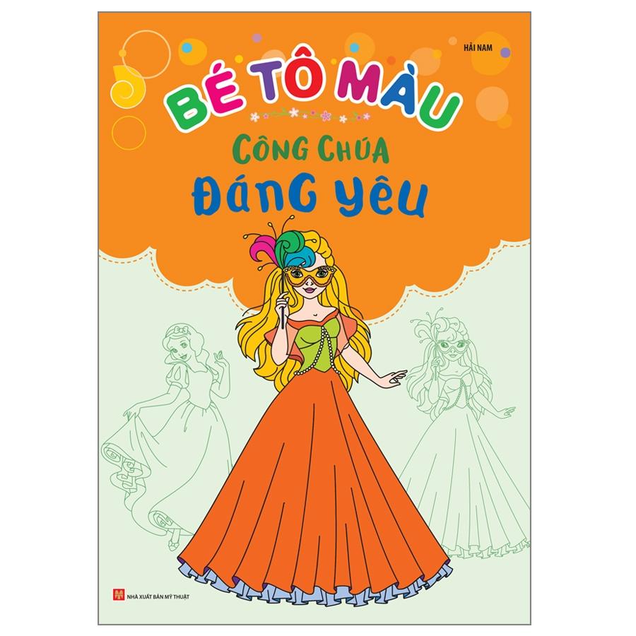 Túi Bé Tô Màu Công Chúa ( 6 Cuốn )