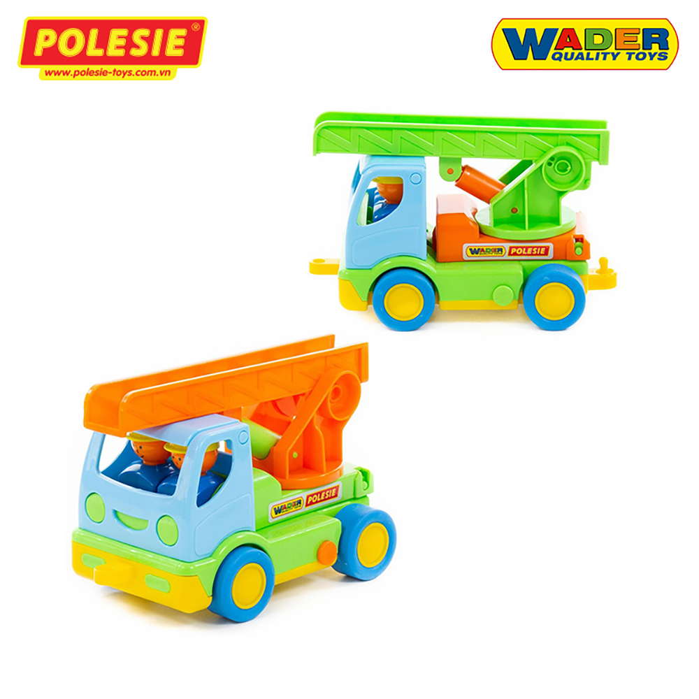 Xe Tải Cứu Hỏa Hali Đồ Chơi, Đồ Chơi Giáo Dục Châu Âu, An Toàn, Phát Triển Tư Duy Sáng Tạo Cho Bé - Polesie Toys 3225