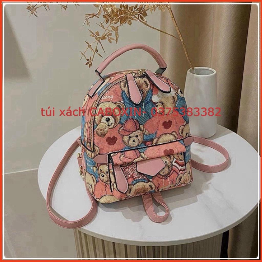 Balo gấu thời trang 3 size xinh xắn