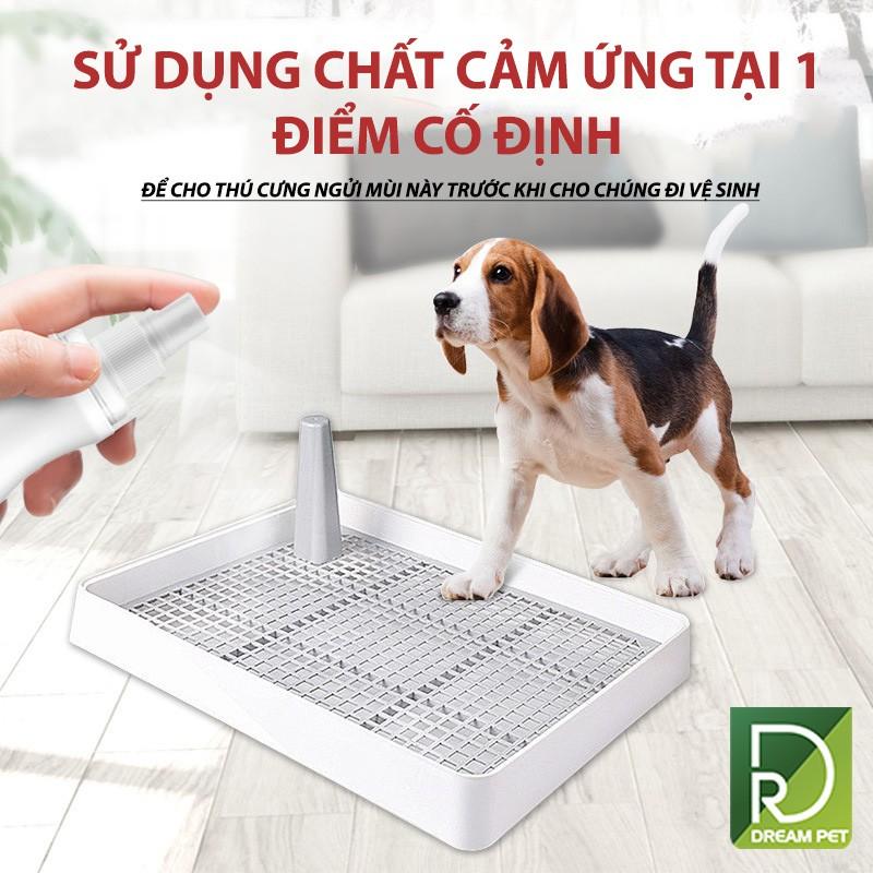 XỊT ĐỊNH VỊ VỆ SINH CHÓ MÈO - HUẤN LUYỆN CHÓ MÈO VỆ SINH ĐÚNG CHỖ