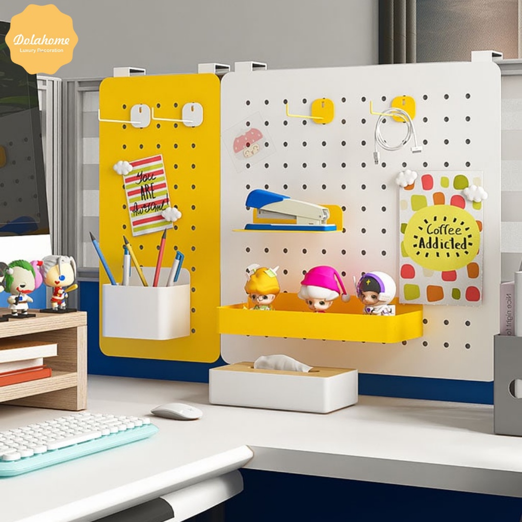 Bảng Pegboard Dola Home móc kẹp vách ngăn văn phòng, cửa sổ