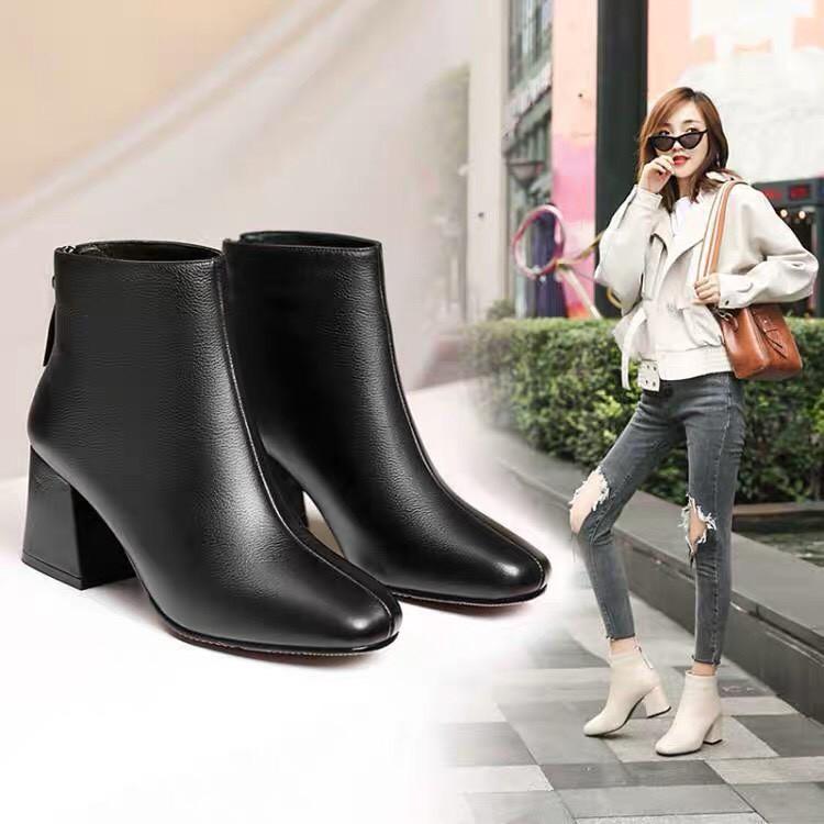 Bốt nữ, giầy nữ thấp cổ Ladyyyy - PKT fashion