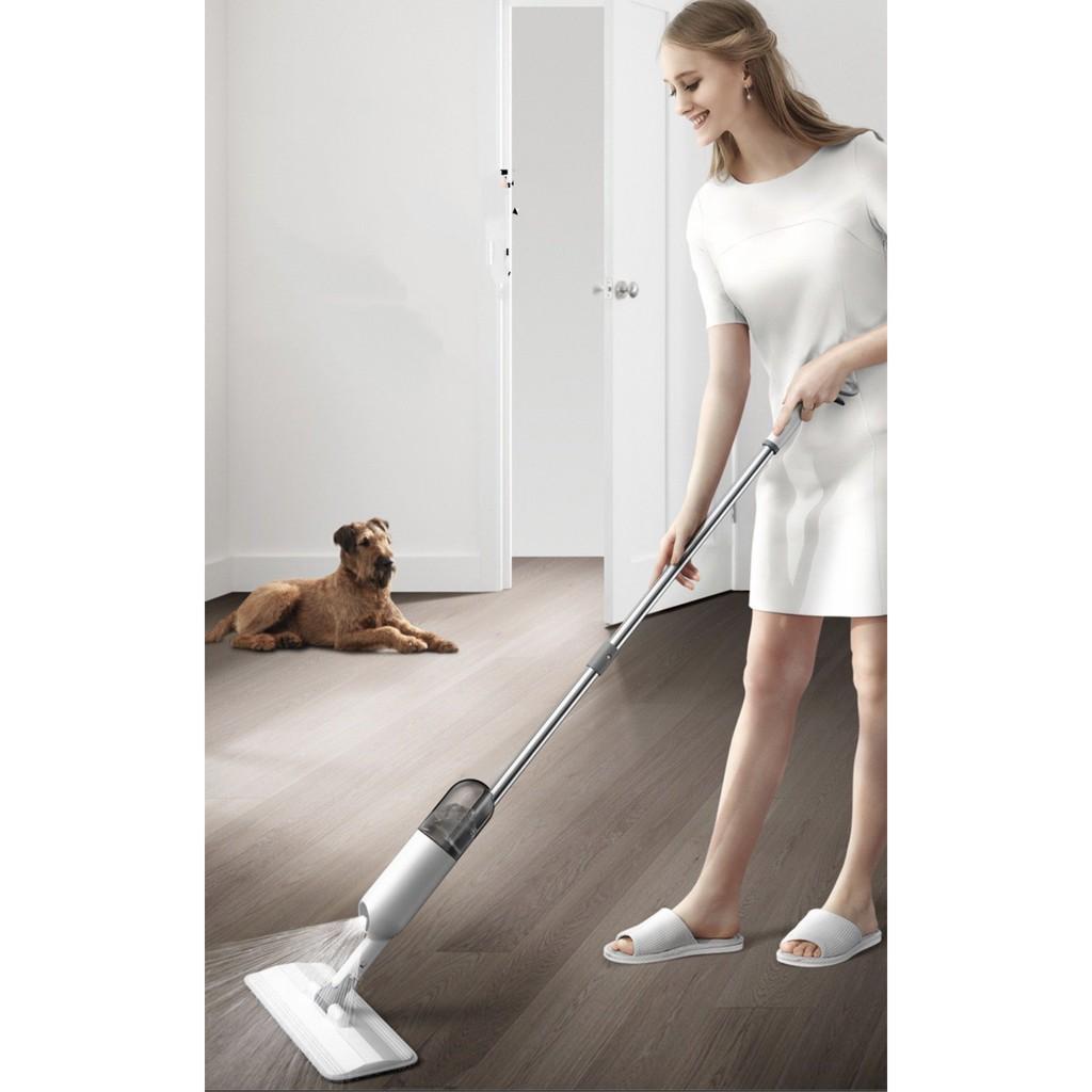 Cây lau nhà bình xịt nước tặng 2 miếng lau Home Helper - AsiaMart