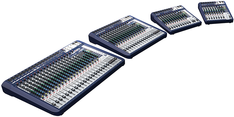 Bộ Trộn Âm Thanh Soundcraft Signature 10 EU Mixing - Hàng Chính Hãng