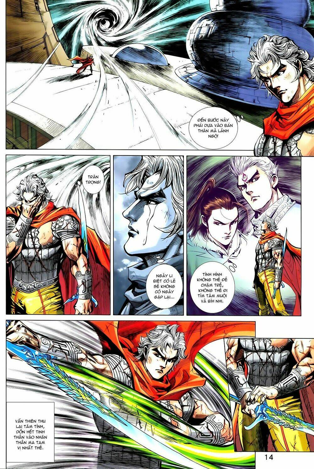 thần binh vấn thiên chapter 30 14