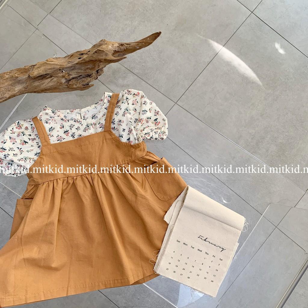 SET CHO BÉ GÁICÓ SẴN, Set áo váy THỜI TRANG cho bé gái